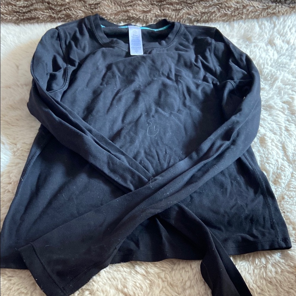 Ivivva Black Long Sleeve Tee for Kids